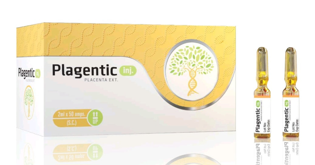 PLAGENTIC® - Human Placenta Extract / 10 Ampoules (Mesotherapy)