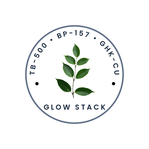 GLOW STACK Anti Aging (TB-500 10mg + BP-157 10mg + GHK-CU 50mg)  Nsight  Aesthetics