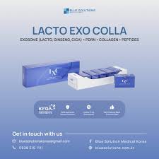 Lacto Exo Colla (Exosomes) - (Set)   5 vial x 100 mg No. 1 Exosome (lyophilized ampoule)

5 vial x 6 ml No. 2 PDRN + Collagen + Peptides (ampoule with solvent)