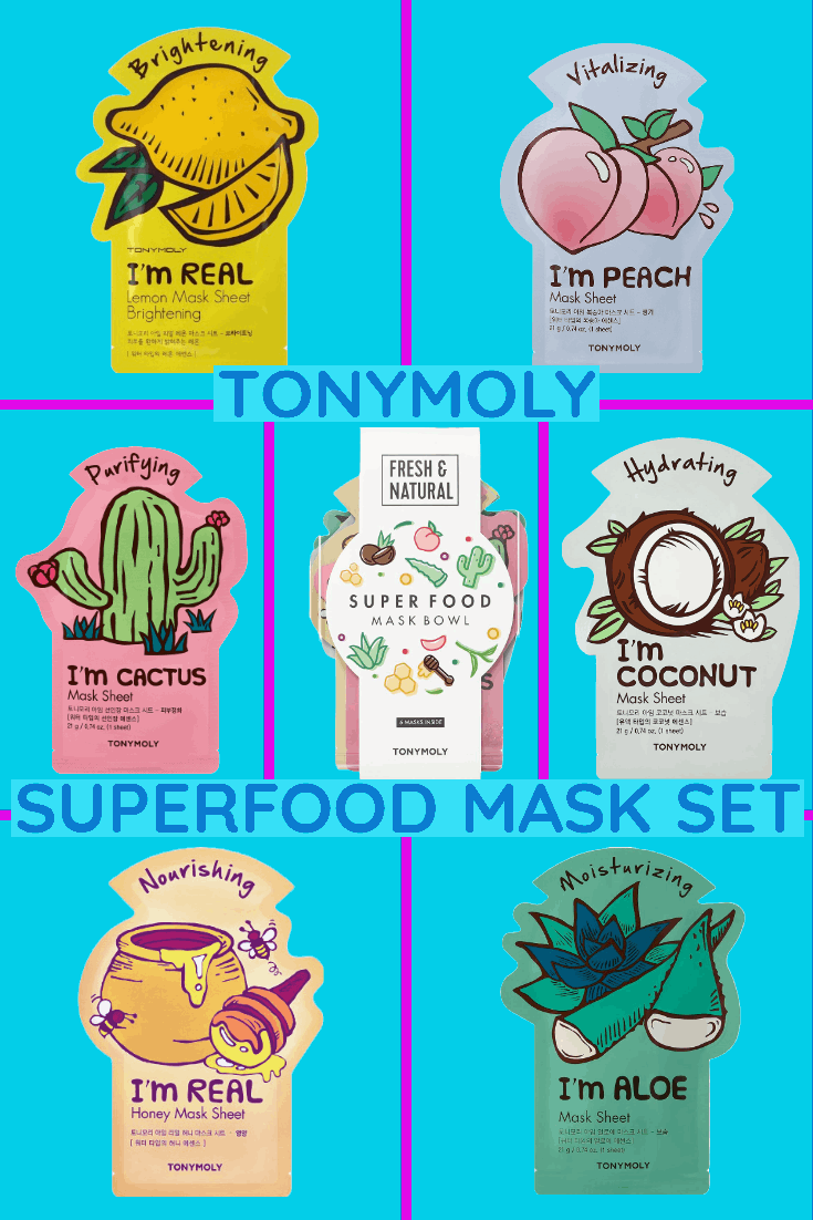 Tony Moly Superfood Mask Set