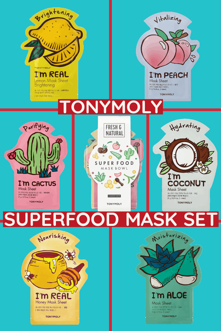 Tony Moly Superfood Mask Set