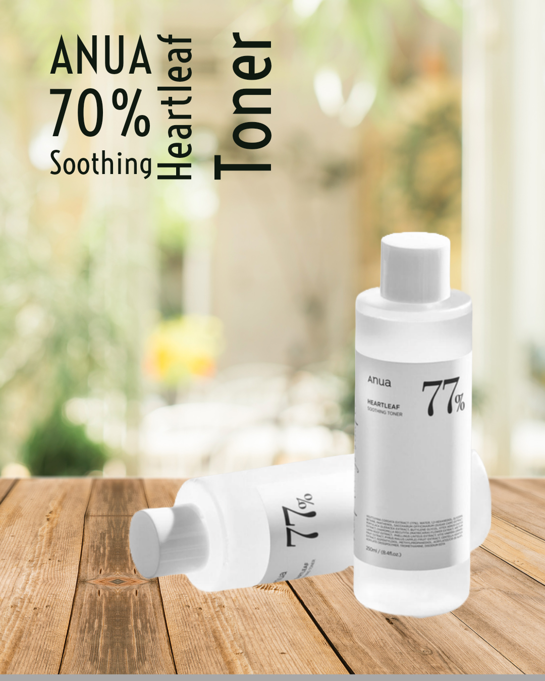 [Anua] 70% Soothing Heartleaf Toner | Travel Size 40ml