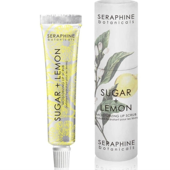 Seraphine Botanicals
Sugar+Lemon Moisturizing Lip Scrub