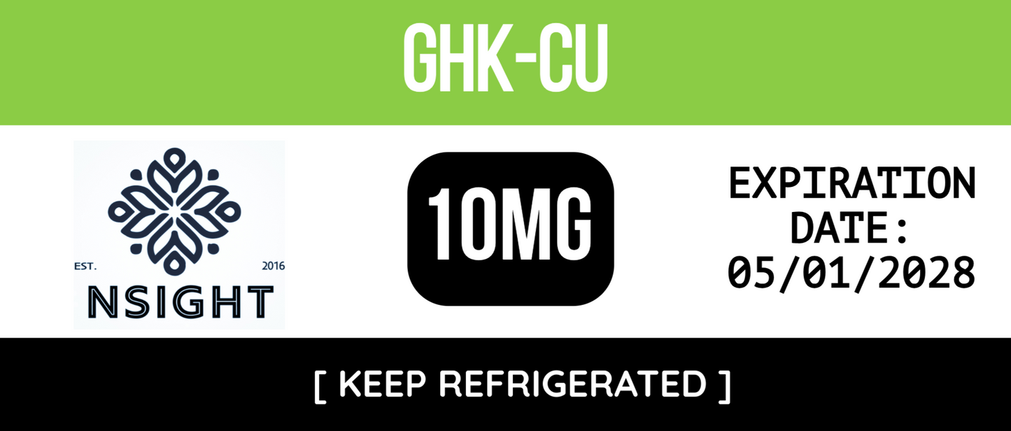 GLOW STACK Anti Aging (TB-500 10mg + BP-157 10mg +  GHK-CU 50mg)