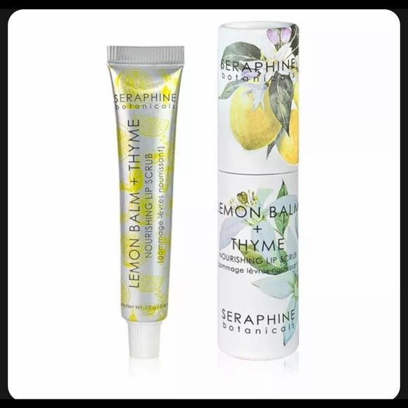 Seraphine Botanicals
Sugar+Lemon Moisturizing Lip Scrub