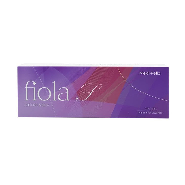 Fiola S | Premium Fat Dissolver | Box of (5) 10ml Vials