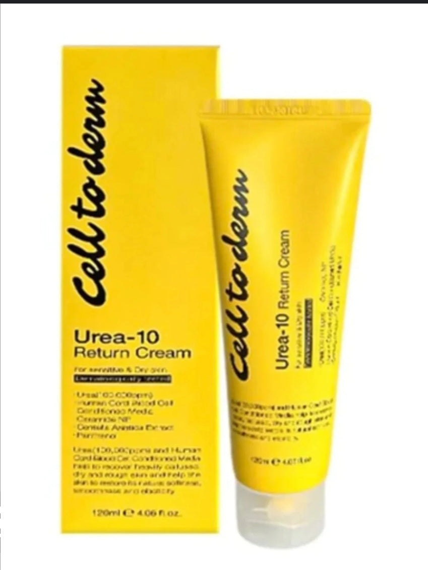 Cell To Derm Urea 10 Return Cream - 4.6 oz