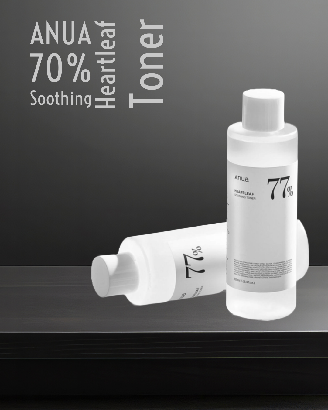 [Anua] 70% Soothing Heartleaf Toner | Travel Size 40ml