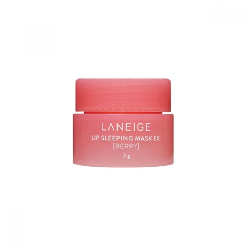 LANEIGE Lip Sleeping Mask 3g EX Berry Moisturizing ultra-hydrating Travel Size